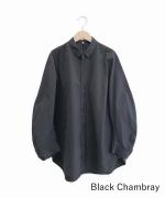 40/1オーガニックコットン・強撚ウェザー　カーブスシャツ