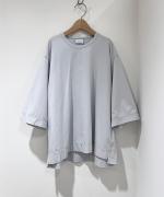 コットンポーラル天竺 クルーネックTシャツ