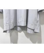 コットンポーラル天竺 クルーネックTシャツ