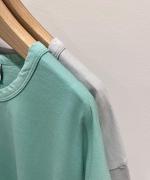 コットンポーラル天竺 クルーネックTシャツ