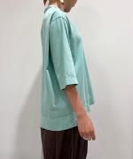 コットンポーラル天竺 クルーネックTシャツ