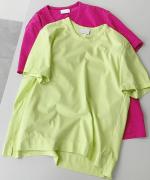 コットンポーラル天竺　コンパクトTシャツ