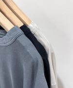 120/2 王妃綿・天竺 ラウンドネックTシャツ