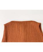 BUTTONED CROP VEST