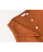 BUTTONED CROP VEST