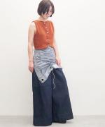 BUTTONED CROP VEST