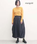flow cotton silk　ロングスリーブT