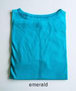 flow cotton silk　ロングスリーブT