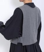 brushed stretch 2WAYボックスベスト