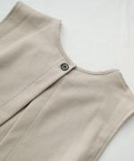 brushed stretch 2WAYボックスベスト
