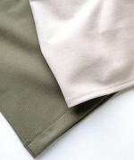 brushed stretch ラップパンツ