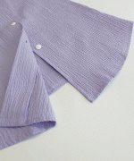 bumpy cotton  sleeveless vest