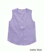 bumpy cotton  sleeveless vest