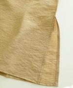 ripple silk mix  スリーブレスプルオーバー