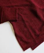 wool lacy jacquard　カシュクールカーディガン