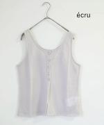 wool lacy jacquard  2wayキャミベスト