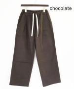 cotton viara mini check  2タックイージーパンツ