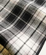 cotton viera tartan check ガウンジャケット