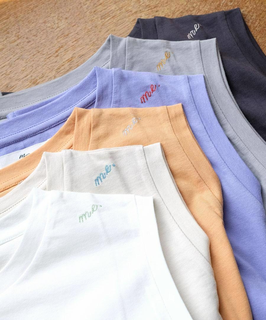 〈ｍe. / embroidery タンクトップ 〉