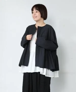 オーガニックマグウォッシャー　2wayブラウス